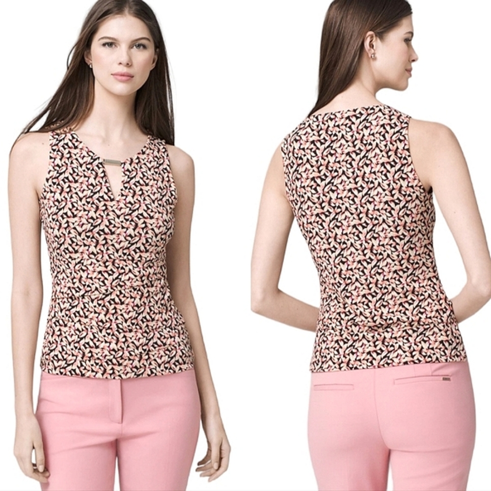 Whbm Printed Matte-Jersey Layering Shell - image 1